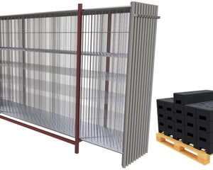 Bauzaun / Mobilzaun Sets