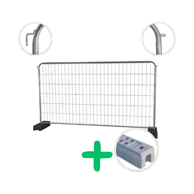 Bauzaun Rund 100m Mobilzaun Profi Rund Bauzaun Runde ecken BilligerBauzaun. 