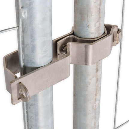 Zaunschloss Edelstahl Zaunschloss BilligerBauzaun 