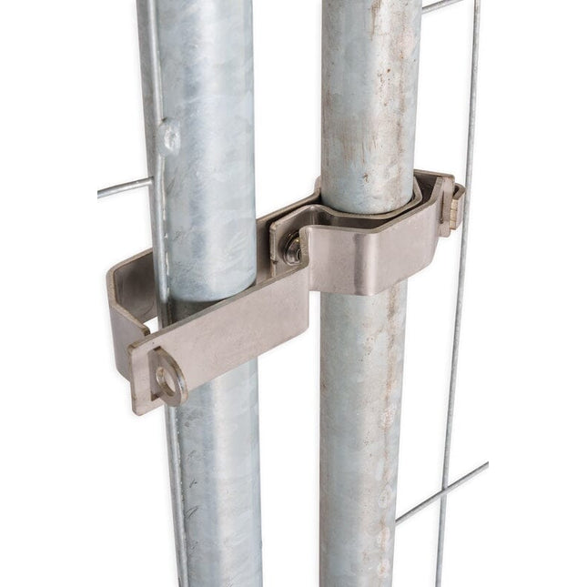 Zaunschloss Edelstahl Zaunschloss BilligerBauzaun 