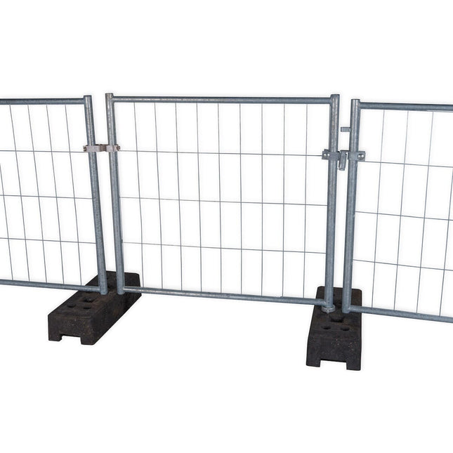 Bauzauntür Halbhoch 1,20 x 1,20m Bauzauntür BilligerBauzaun. 