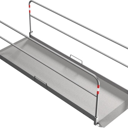 Grabenbrücke aus Aluminium 100x330cm Grabenbrücke Schake 