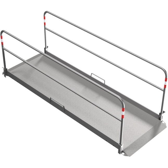 Grabenbrücke aus Aluminium 100x330cm Grabenbrücke Schake 