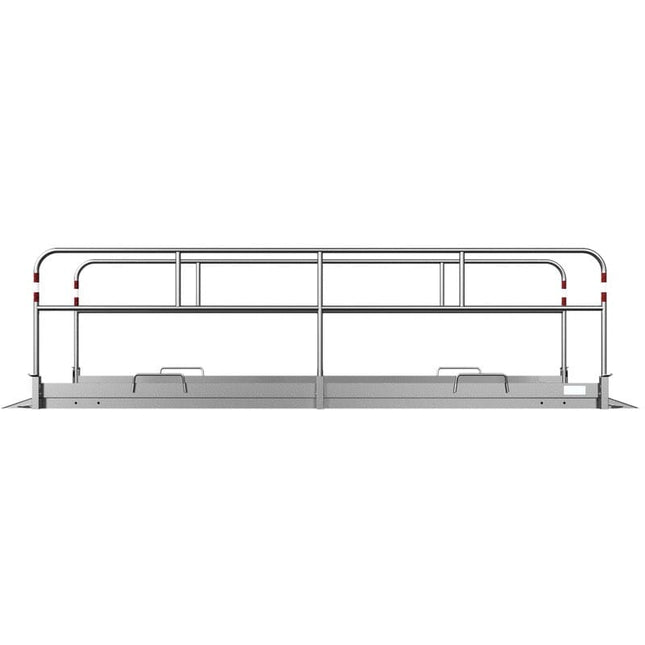 Grabenbrücke aus Aluminium 100x450cm Grabenbrücke Schake 