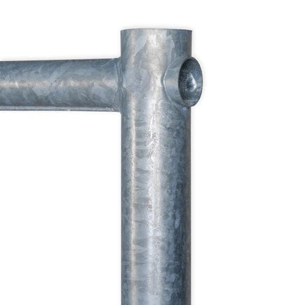 Mobilzaun Profi SUPER Business 3,5x2,0m II, vollfeuerverzinkt Bauzaun Feuerverzinkt BilligerBauzaun. 