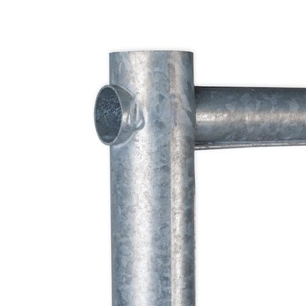 Mobilzaun Profi SUPER Business 3,5x2,0m II, vollfeuerverzinkt Bauzaun Feuerverzinkt BilligerBauzaun. 