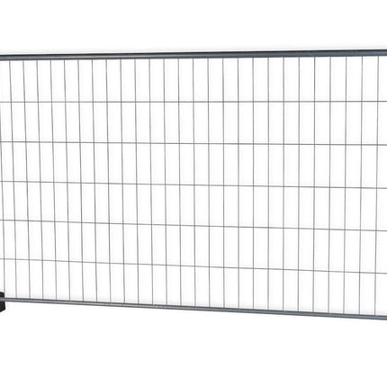 Mobilzaun Profi round 3,5 x 2,0 HaÖs Bauzaun Feuerverzinkt Runde ecken BilligerBauzaun. 