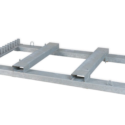 Transportgestell für 30 Zäune 2,2m Transport / Organisation BilligerBauzaun 