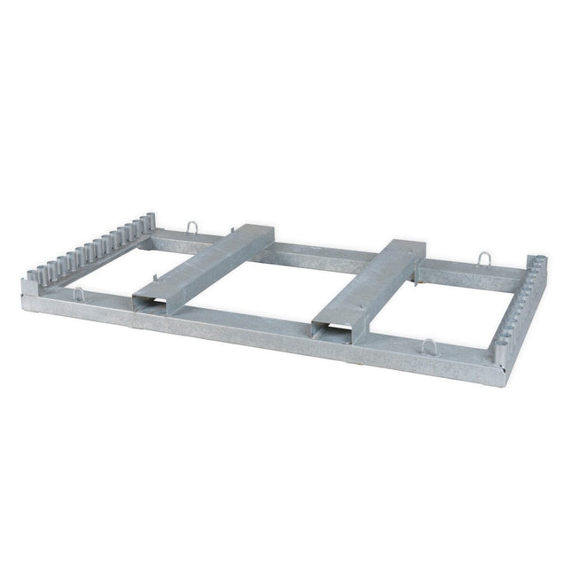 Transportgestell für 30 Zäune 2,2m Transport / Organisation BilligerBauzaun 