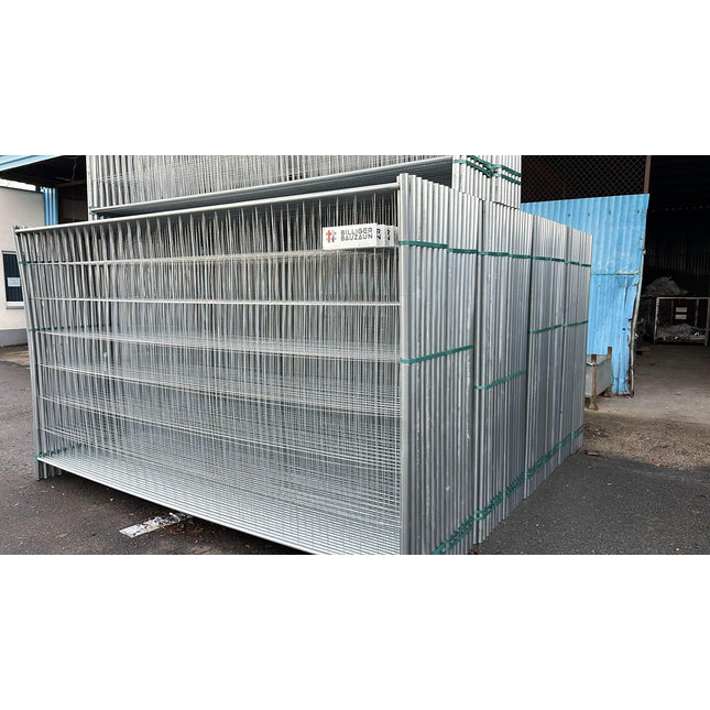 Bauzaun 70m (3,5x2,0m) / 20 Stück Mobilzaun Set Bauzaun BilligerBauzaun 